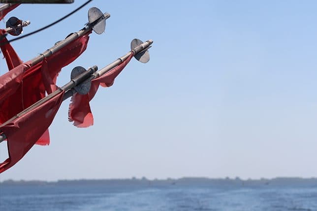 Eindrücke vom Fischereibetrieb Never